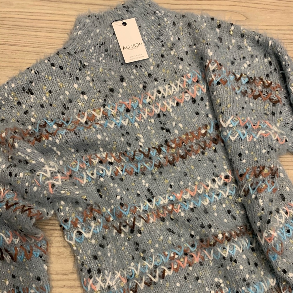 Cute fuzzy sweater